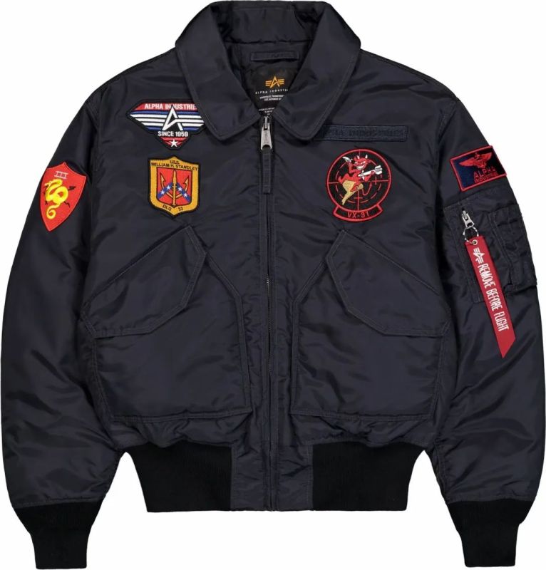 ALPHA INDUSTRIES Bunda CWU 45 P Devils Brigade - iron grey (268135/466)