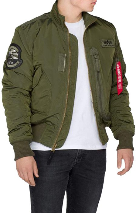 ALPHA INDUSTRIES Bunda Engine - tmavo zelená (103101/257)