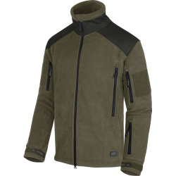 HELIKON Bunda Liberty fleece - olivová/čierna (BL-LIB-HF-16)