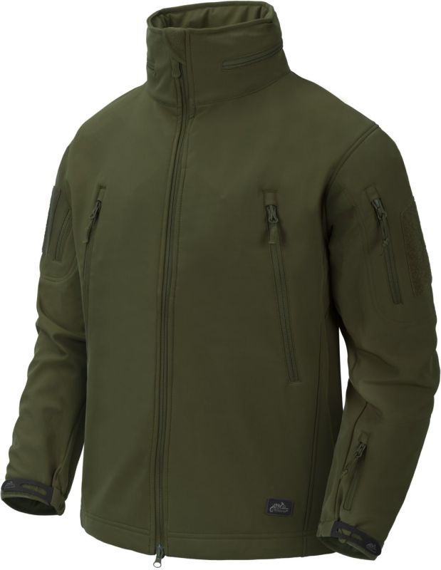 HELIKON Bunda Gunfighter softshell - olivová (KU-GUN-FM-02)