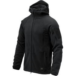 HELIKON Bunda Patriot MK2, hybrid fleece - black (BL-PJ2-FH-01)