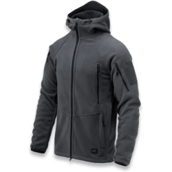 HELIKON Bunda Patriot MK2, hybrid fleece - shadow grey / black (BL-PJ2-FH-3501A)