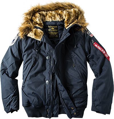 ALPHA INDUSTRIES Bunda Polar Jacket SV - modrá (133141/07)