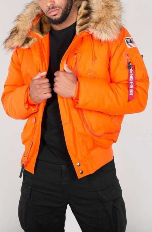 ALPHA INDUSTRIES Bunda Polar Jacket SV - flame orange (133141/417)