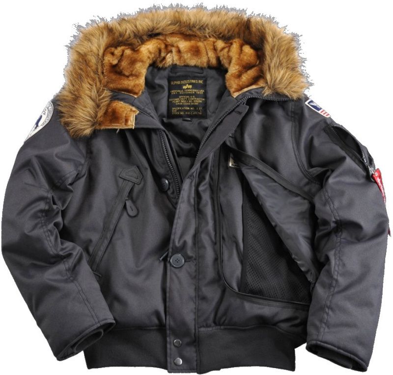 ALPHA INDUSTRIES Bunda Polar Jacket SV - šedá (133141/04)