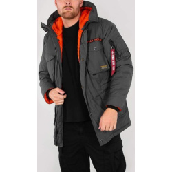 ALPHA INDUSTRIES Bunda Mountain All Weather Jacket - šedá (188144/136)