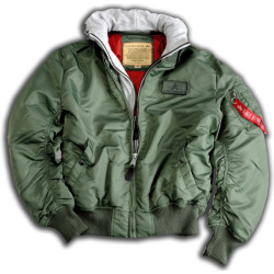 ALPHA INDUSTRIES Bunda MA-1 D-Tec - sage green (183110/01)