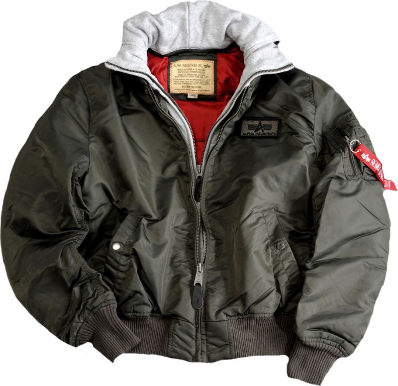 ALPHA INDUSTRIES Bunda MA-1 D-Tec - šedá (183110/04)