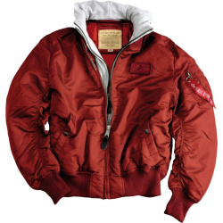 ALPHA INDUSTRIES Bunda MA-1 D-Tec - burgundy (183110/184)