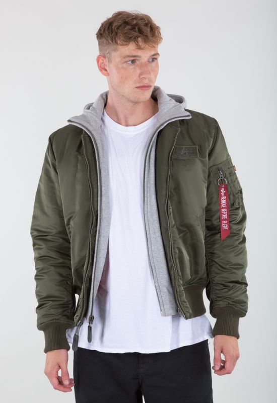 ALPHA INDUSTRIES Bunda MA-1 D-Tec - dark green (183110/257)