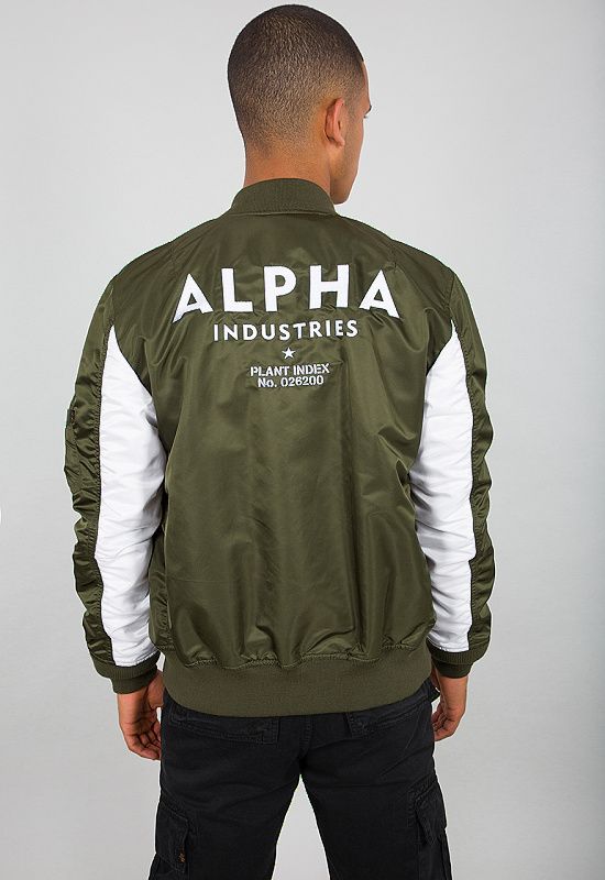 ALPHA INDUSTRIES Bunda MA-1 TT Custom - dark green (196107/257)