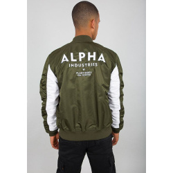 ALPHA INDUSTRIES Bunda MA-1 TT Custom - dark green (196107/257)