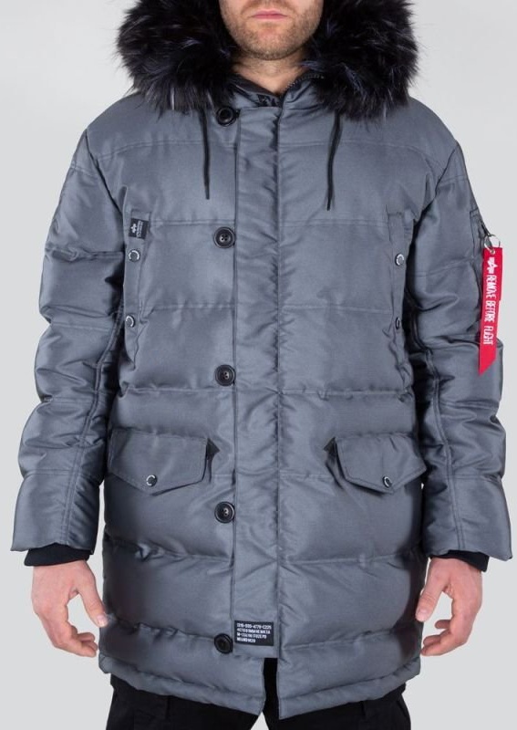 ALPHA INDUSTRIES Bunda N3B Puffer FD - titan (118122/05)