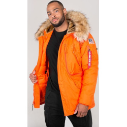 ALPHA INDUSTRIES Bunda Polar Jacket - flame orange (123144/417)