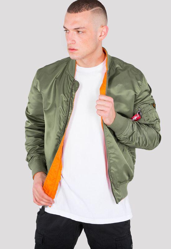 ALPHA INDUSTRIES Bunda MA-1 VF LW USAF - sage green (186103/01)