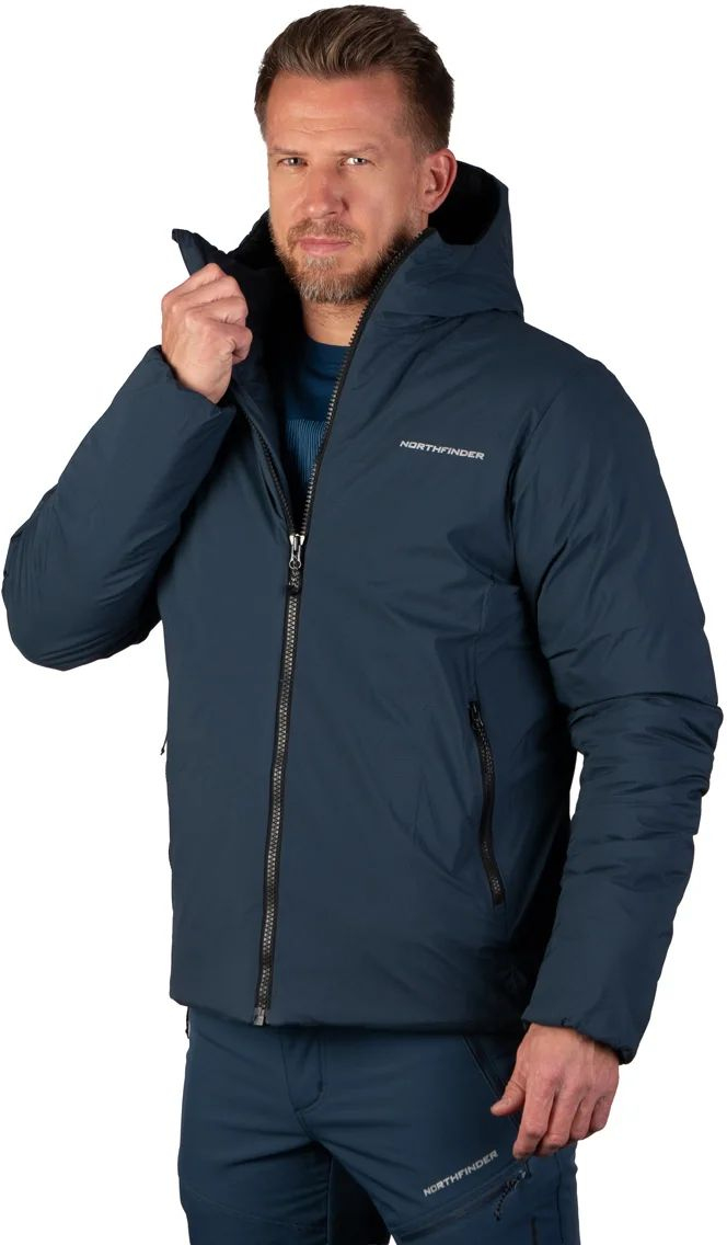 NORTHFINDER Bunda COREY 2L outdoorová zateplená - inkblue (108966-526)