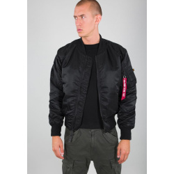 ALPHA INDUSTRIES Bunda MA-1 IF - čierna (198107/03)