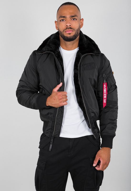 ALPHA INDUSTRIES Bunda B15-3 TT - čierna (198122/03)