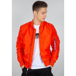 ALPHA INDUSTRIES Bunda MA-1 TT - atomic red (191103/577)