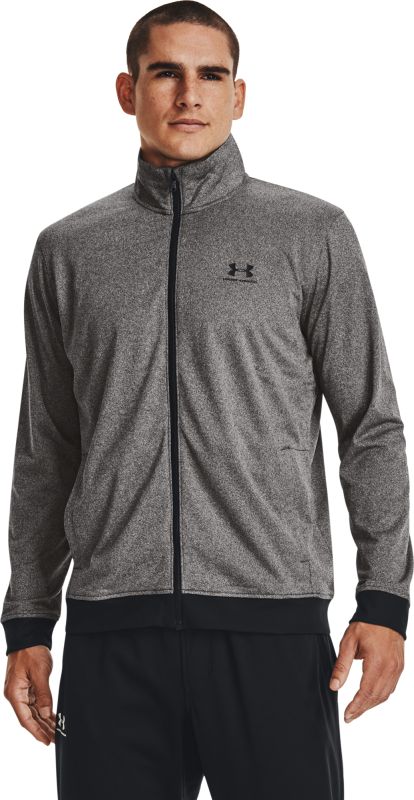 UNDER ARMOUR Bunda SPORTSTYLE TRICOT JACKET - šedá (1329293-090)