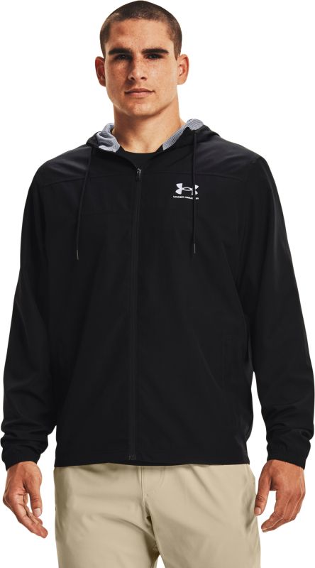 UNDER ARMOUR Bunda SPORTSTYLE WINDBREAKER - čierna (1361621-003)