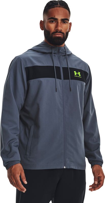 UNDER ARMOUR Bunda SPORTSTYLE WINDBREAKER - šedá (1361621-044)