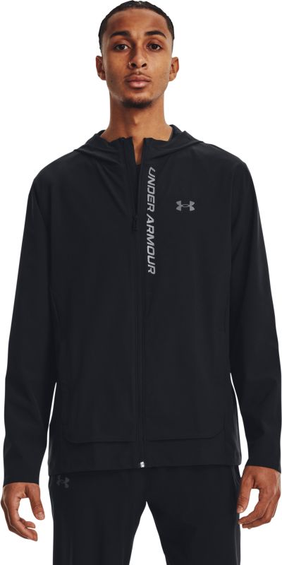 UNDER ARMOUR Bunda s kapucňou OUTRUN THE STORM JACKET - čierna (1376794-002)