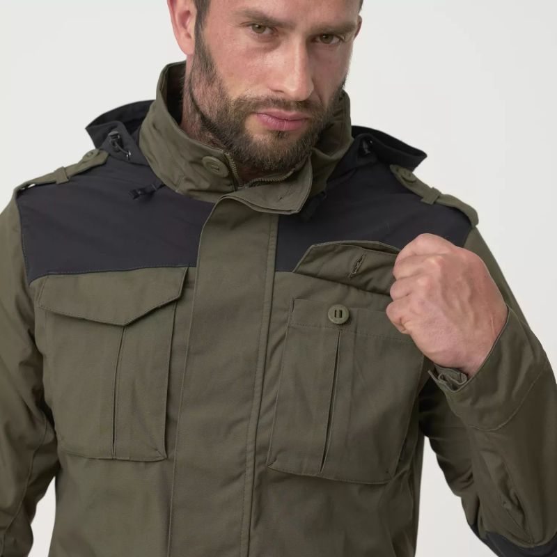 HELIKON Bunda Covert M-65 - ash grey (KU-C65-DC-85)