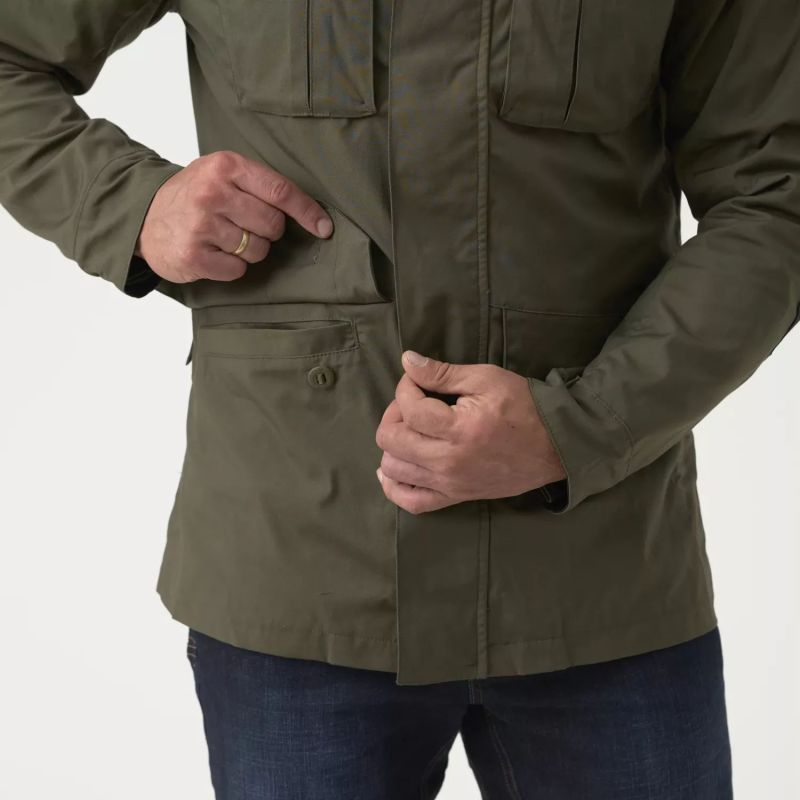 HELIKON Bunda Covert M-65 - ash grey (KU-C65-DC-85)