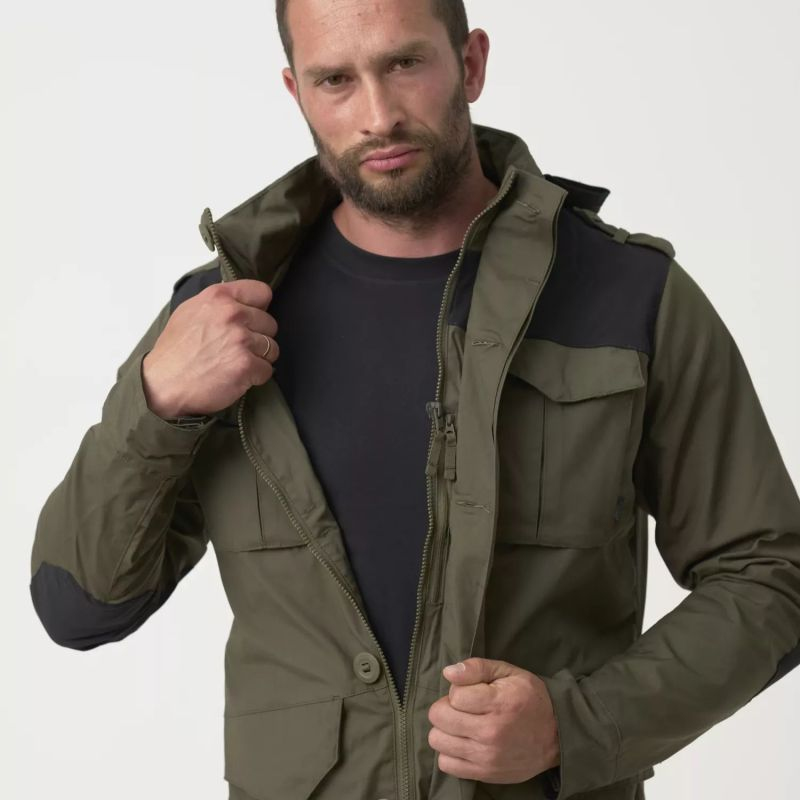 HELIKON Bunda Covert M-65 - ash grey (KU-C65-DC-85)