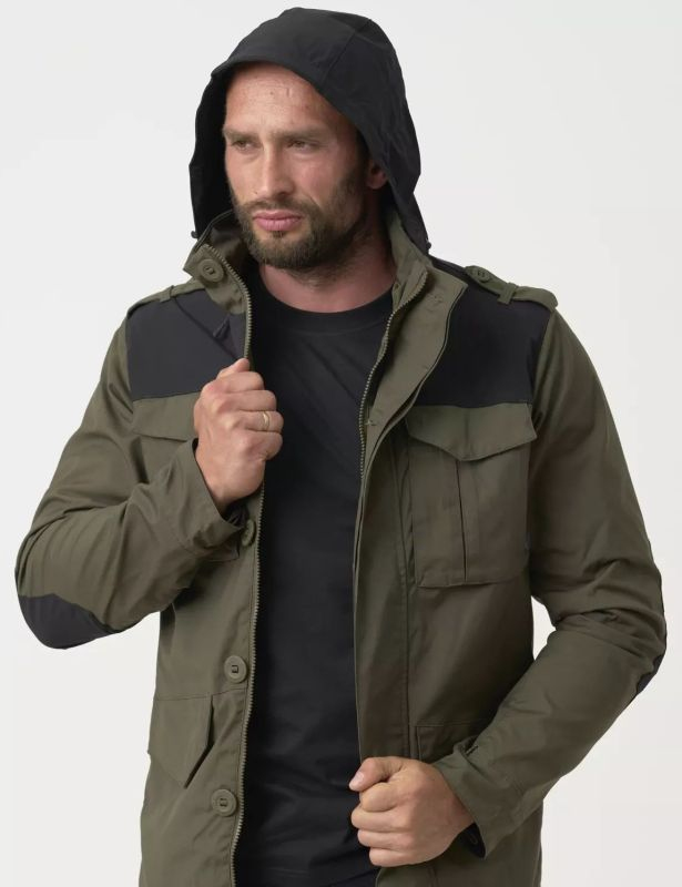 HELIKON Bunda Covert M-65 - ash grey (KU-C65-DC-85)