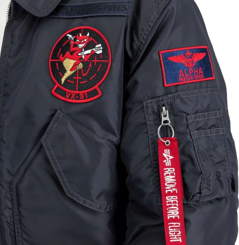 ALPHA INDUSTRIES Bunda CWU 45 P Devils Brigade - iron grey (268135/466)