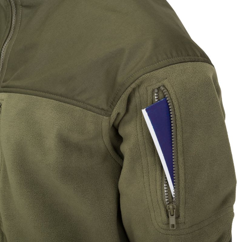 HELIKON Bunda Classic Army fleece - olivová (BL-CAF-FL-02)