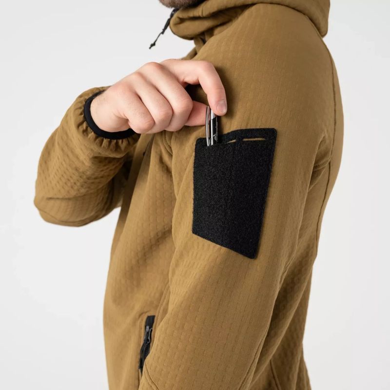 HELIKON Bunda Patriot Pro fleece - coyote (BL-PPF-RP-11)