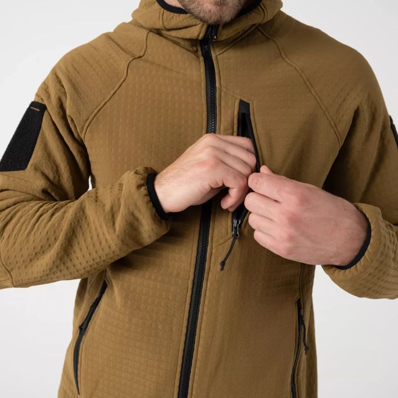HELIKON Bunda Patriot Pro fleece - coyote (BL-PPF-RP-11)