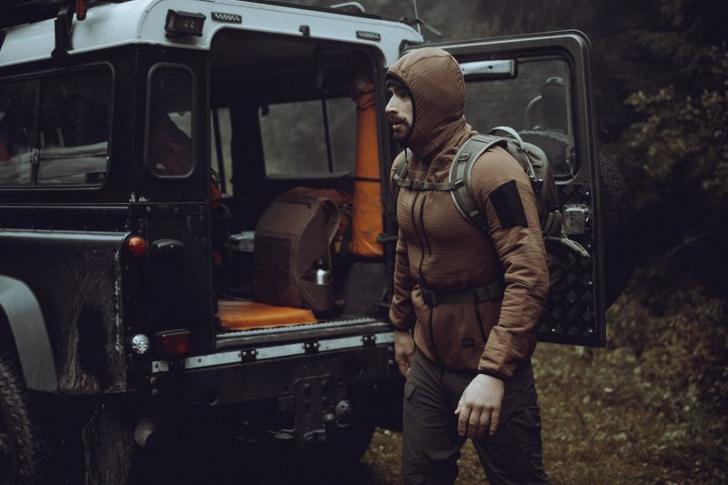 HELIKON Bunda Patriot Pro fleece - coyote (BL-PPF-RP-11)