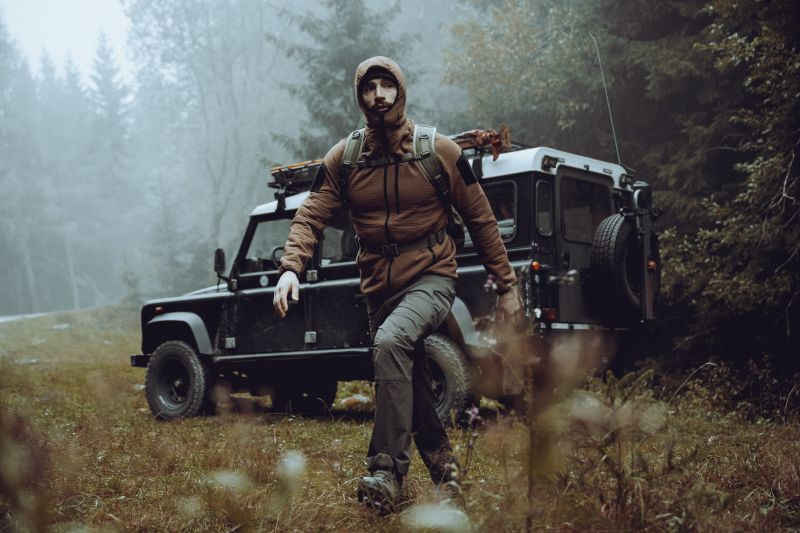 HELIKON Bunda Patriot Pro fleece - coyote (BL-PPF-RP-11)