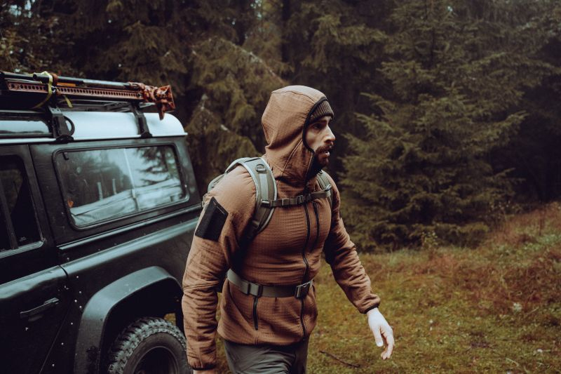 HELIKON Bunda Patriot Pro fleece - coyote (BL-PPF-RP-11)