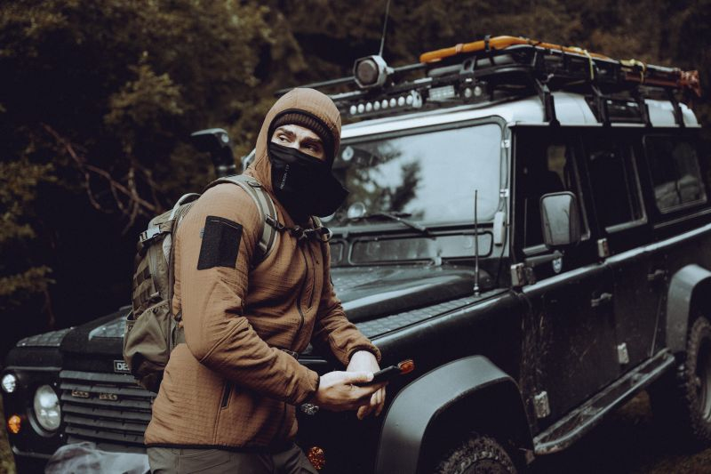 HELIKON Bunda Patriot Pro fleece - coyote (BL-PPF-RP-11)