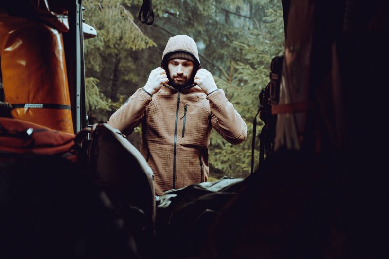 HELIKON Bunda Patriot Pro fleece - taiga green (BL-PPF-RP-09)