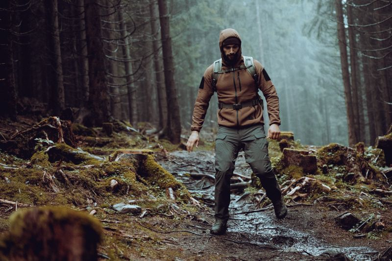 HELIKON Bunda Patriot Pro fleece - taiga green (BL-PPF-RP-09)