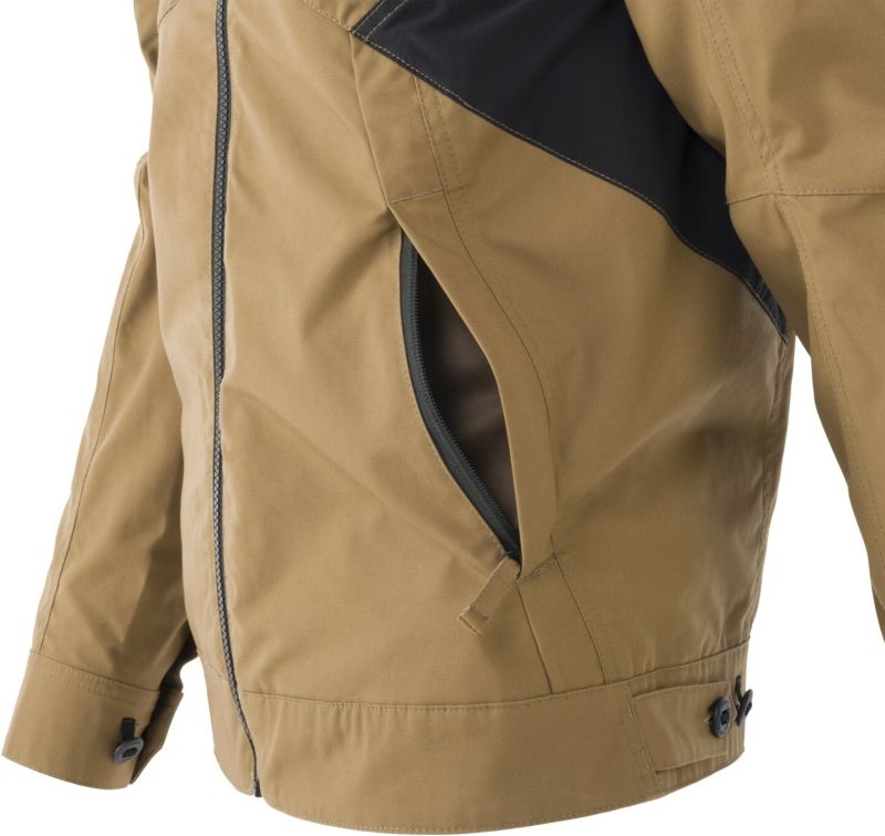 HELIKON Bunda Greyman - ash grey / čierna (KU-GMN-DC-8501A)