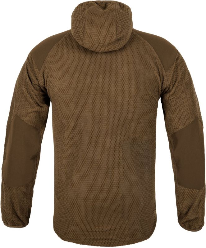 HELIKON Bunda ALPHA s kapucňou fleece - čierna (BL-ALH-FG-01)