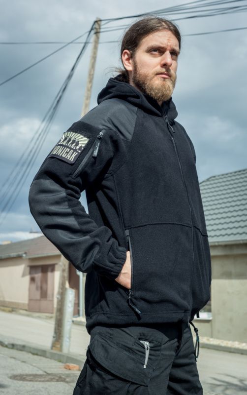 HELIKON Bunda Cumulus heavy fleece - čierna (BL-CMB-HF-01)