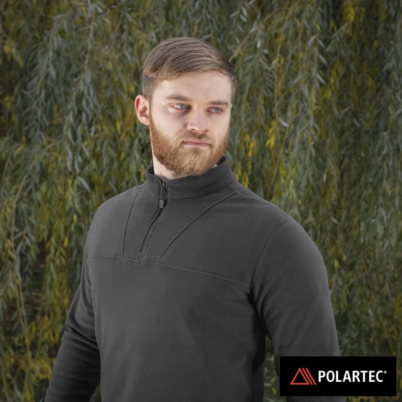 M-TAC Bunda Delta Polartec Fleece - čierna (70016002)