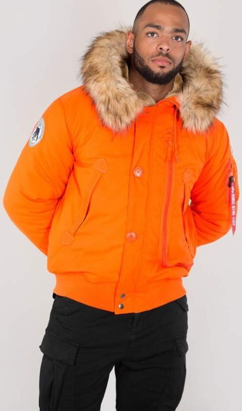 ALPHA INDUSTRIES Bunda Polar Jacket SV - flame orange (133141/417)