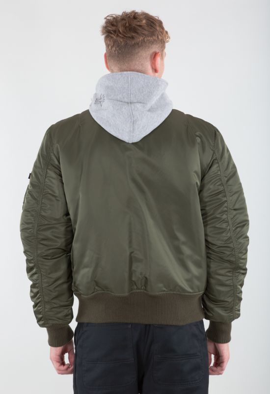 ALPHA INDUSTRIES Bunda MA-1 D-Tec - dark green (183110/257)