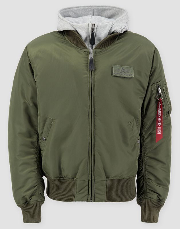 ALPHA INDUSTRIES Bunda MA-1 D-Tec - dark green (183110/257)