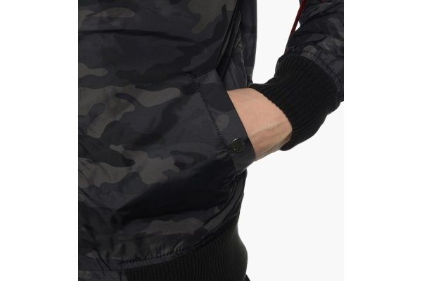 ALPHA INDUSTRIES Bunda MA-1 TT - black camo (191103/125)