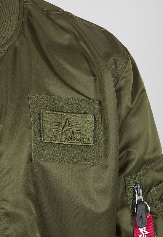 ALPHA INDUSTRIES Bunda MA-1 TT Custom - dark green (196107/257)